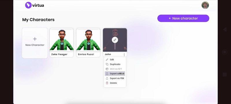 How We Built an Avatar Customization App for the Virtua